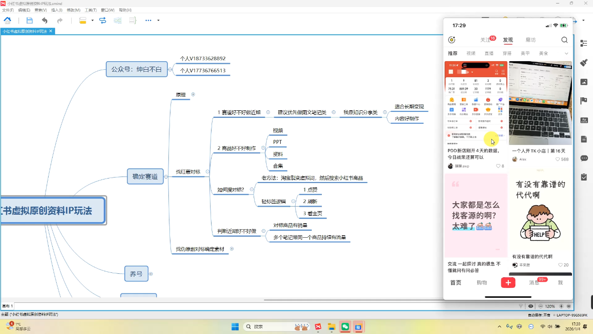 绅白不白·小红书虚拟店铺，IP打法+原创商品(更新2026)-AK资源网